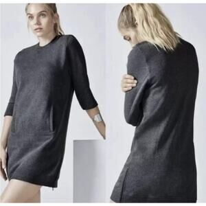 Fabletics elena sweatshirt dress womens small athleisure activewear‎ loungewear